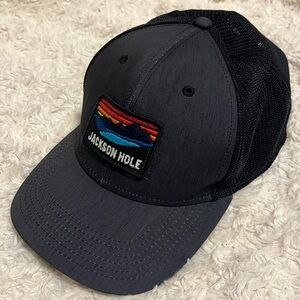 🏔️ Jackson hole trucker hat! This hat is an excellent condition!